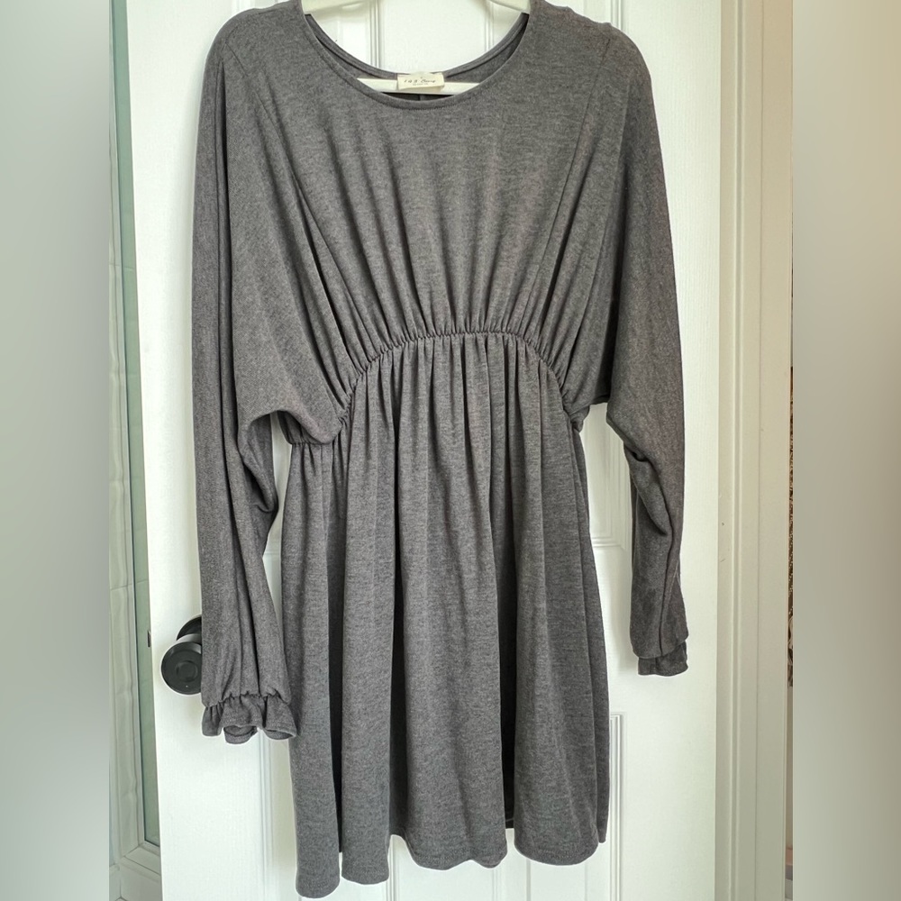 143 Story Grey Dress
